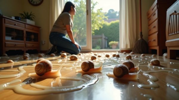 Chasser les limaces dans la maison et éviter leur retour