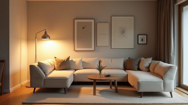 Optimiser votre espace avec une lampe sur pied salon